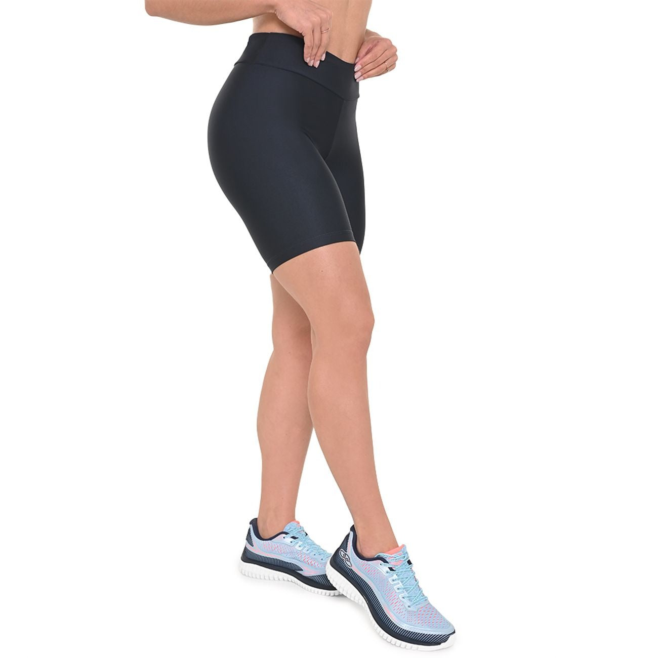 CALZA BASIC 6 AZUL MARINO MUJER