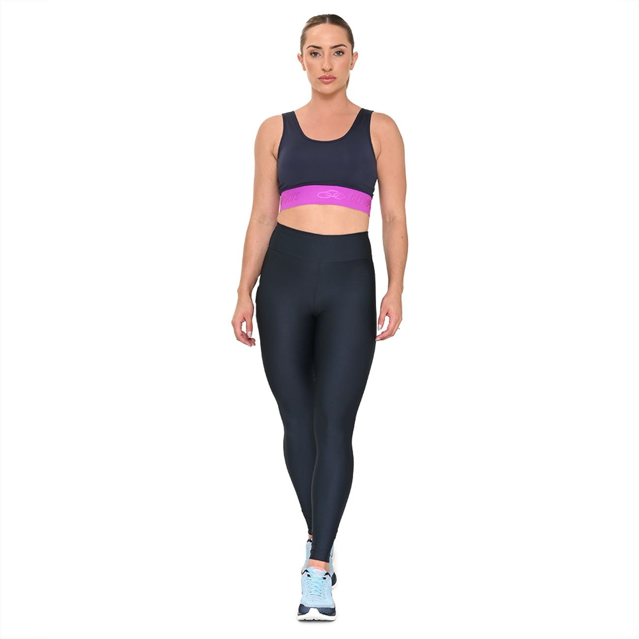 LEGGING BASIC AZUL MARINO MUJER