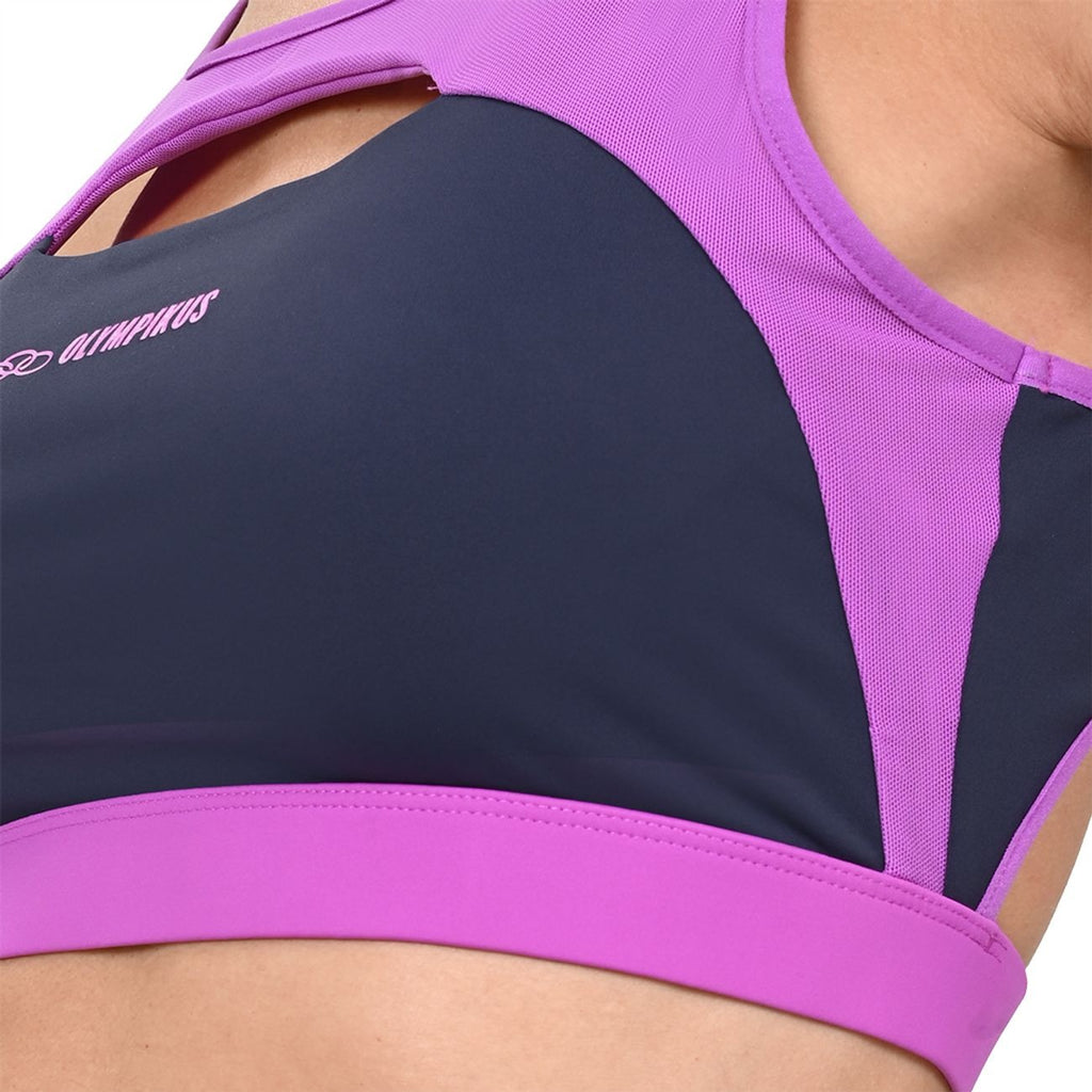 PETO FLEX COMPRESSION GRIS/ROSADO MUJER