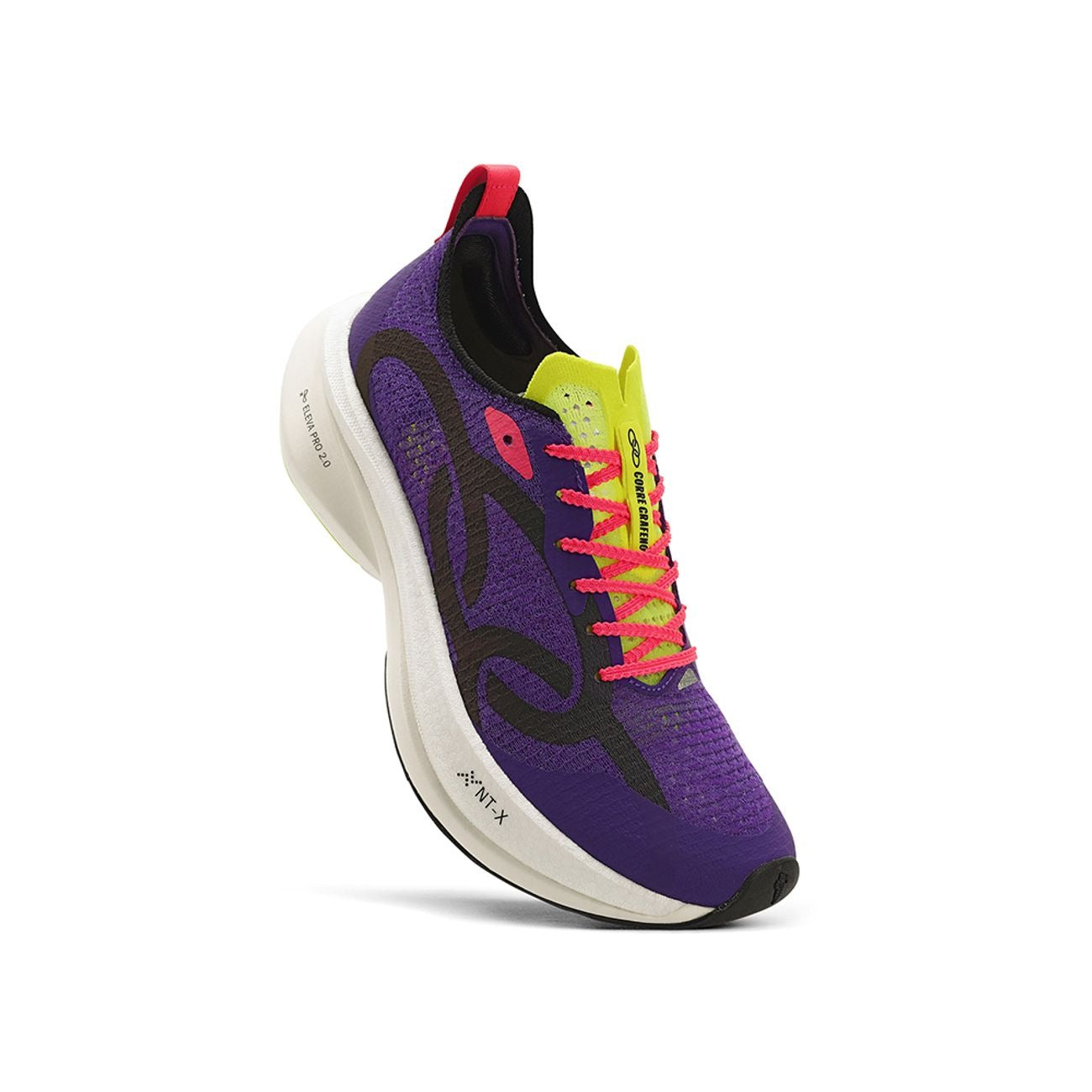 Zapatilla Running Mujer Corre Grafeno 3 Morada