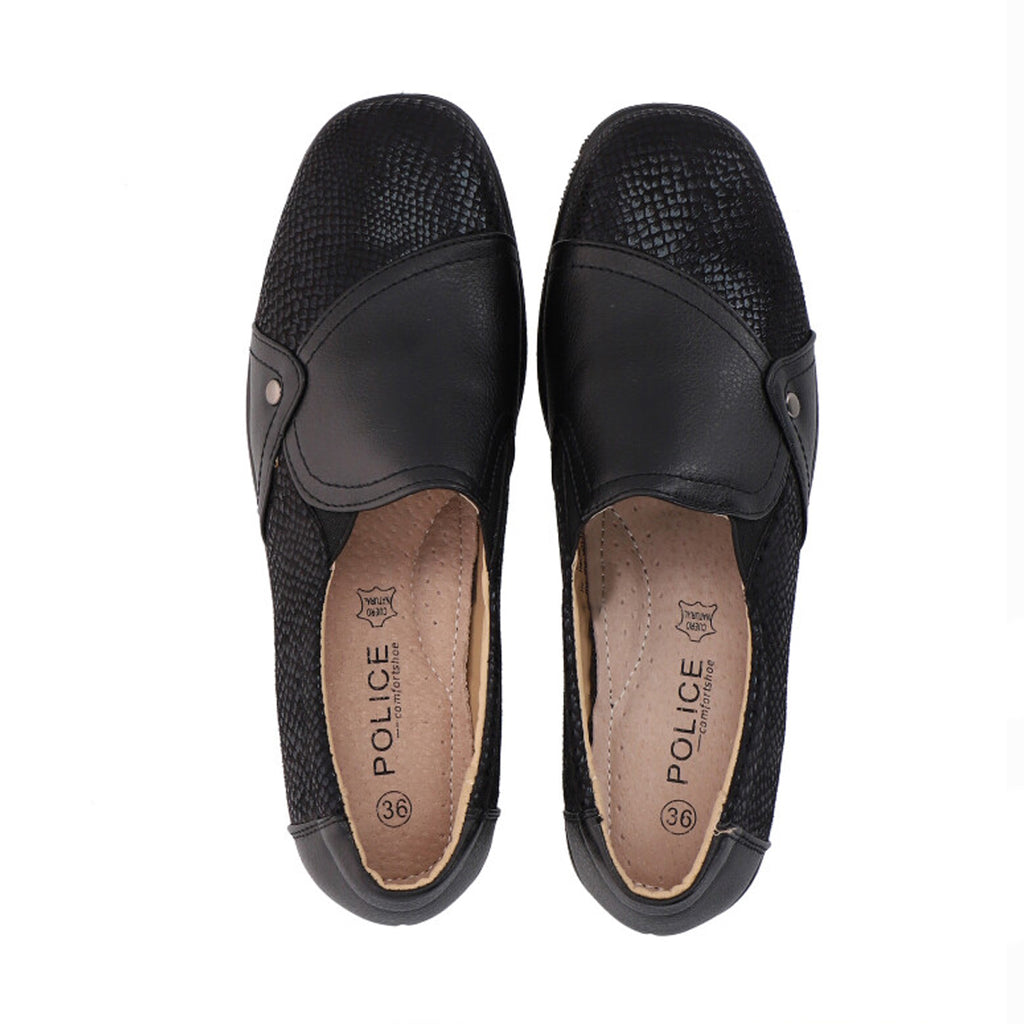 Zapato Mujer Negro North Police