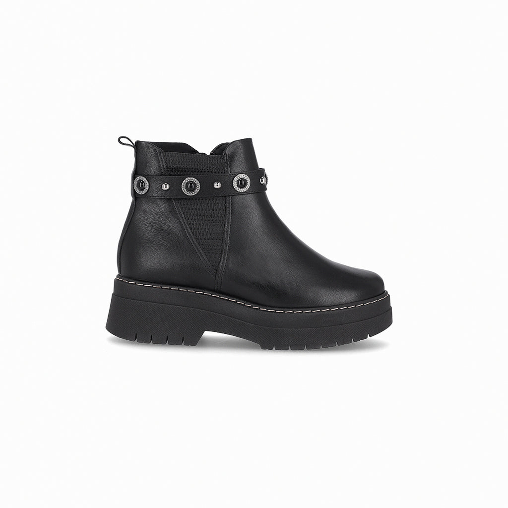 Botin Mujer Negro Fabiana Piccadilly