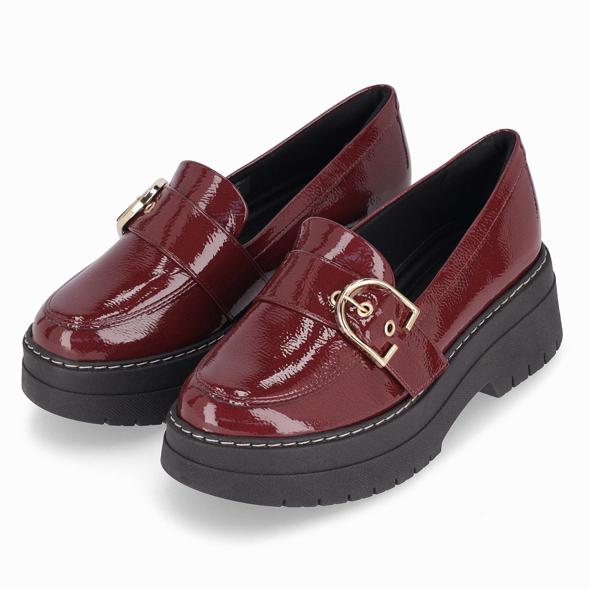 Mocasin Mujer Burdeo Fabiana Piccadilly