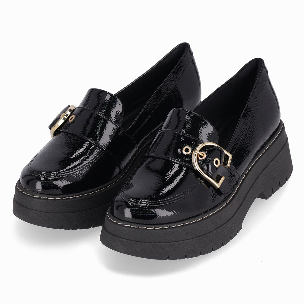 Mocasin Mujer Negro Fabiana Piccadilly