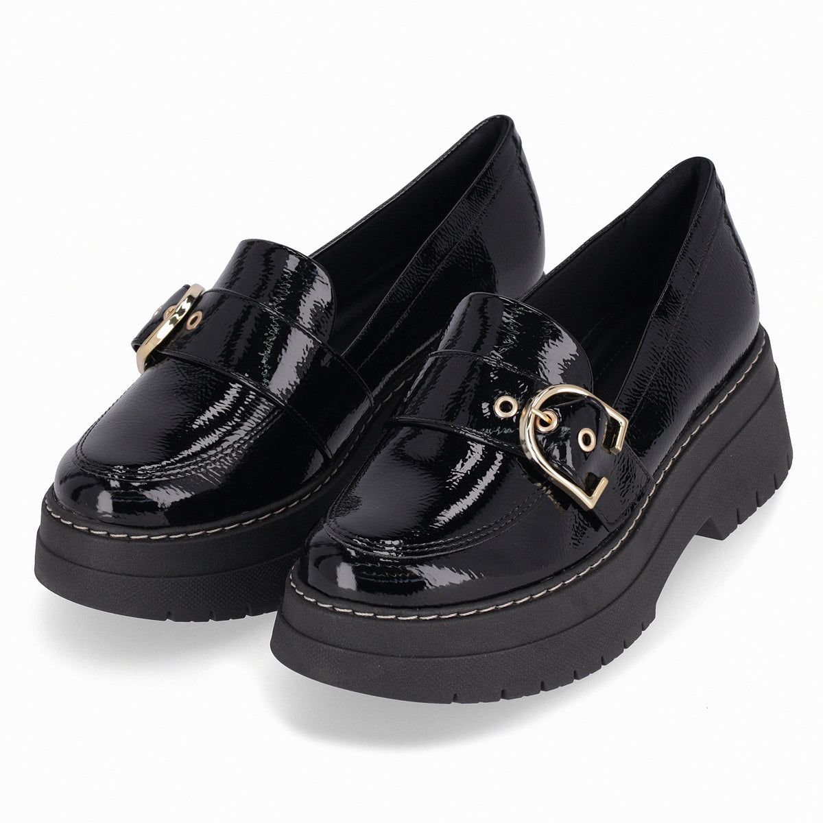Mocasin Mujer Negro Fabiana Piccadilly