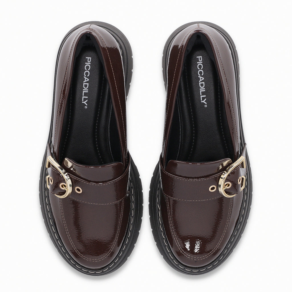 Mocasin Mujer Chocolate Fabiana Piccadilly