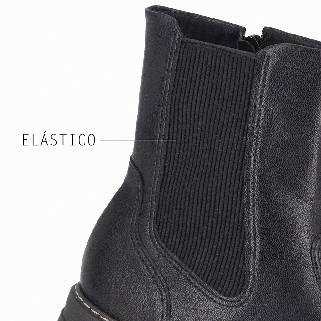 Botin Mujer Fabiana Negro 87 Piccadilly