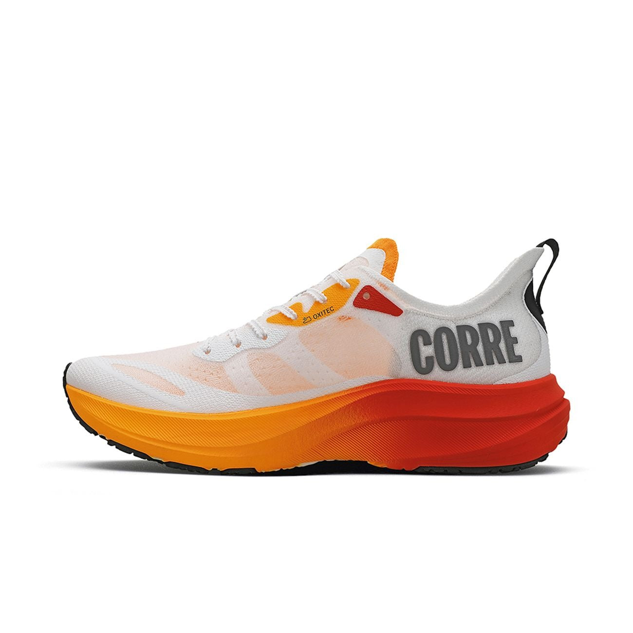 Zapatilla Running Hombre Corre 4 Blanco/Naranja