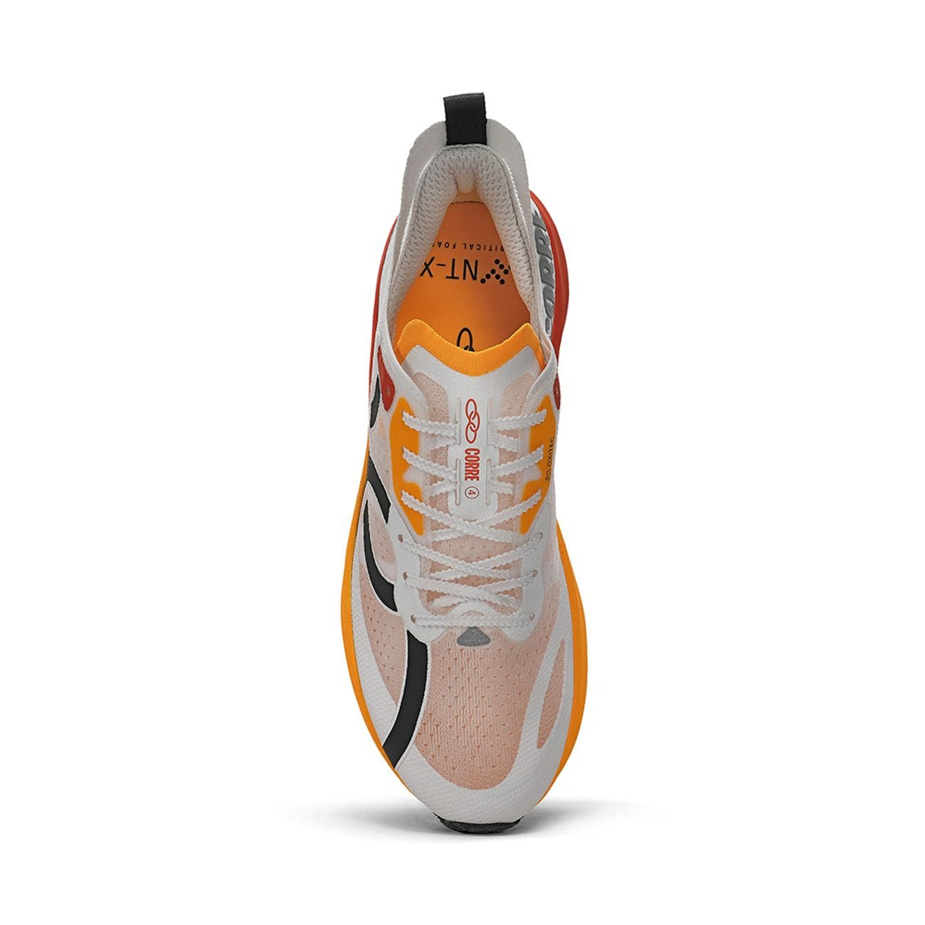 Zapatilla Running Hombre Corre 4 Blanco/Naranja