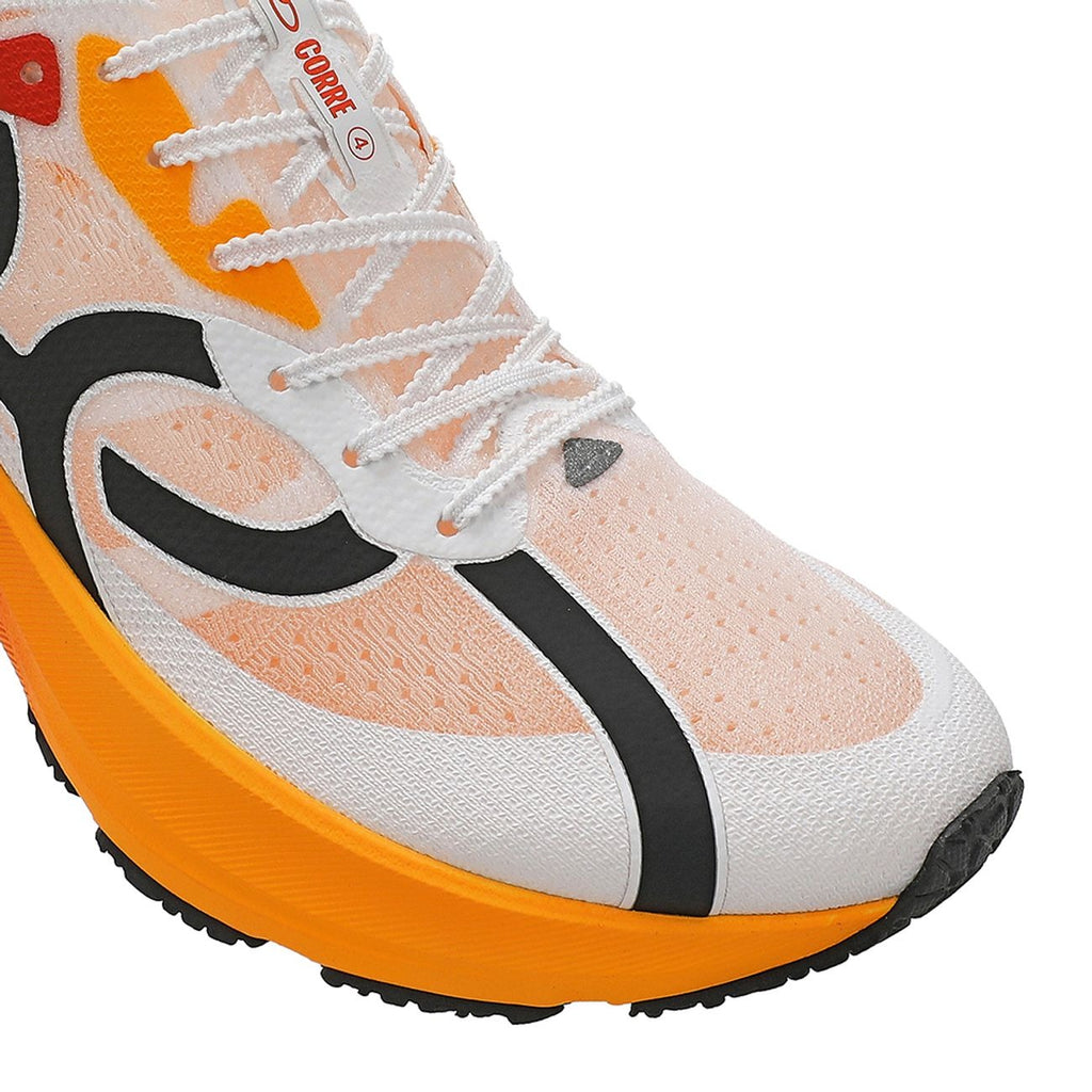 Zapatilla Running Hombre Corre 4 Blanco/Naranja