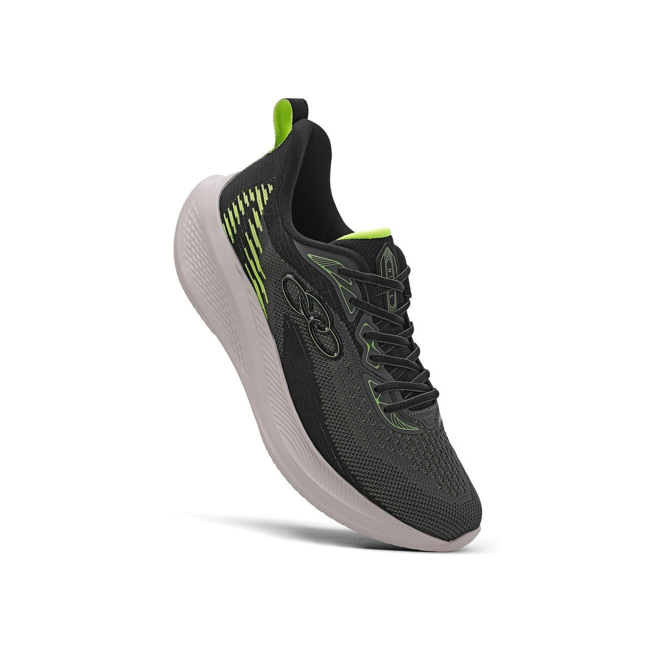 Zapatilla Hombre Nivel Gris/Verde