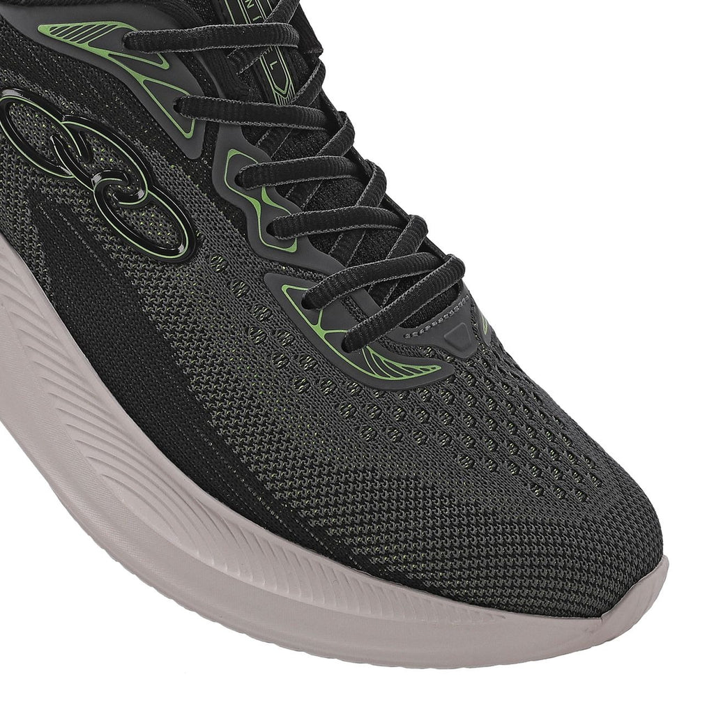 Zapatilla Hombre Nivel Gris/Verde