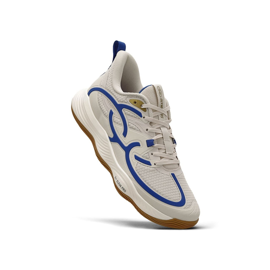 Zapatilla Voleibol Hombre Quadra BR1 Blanco/Azul