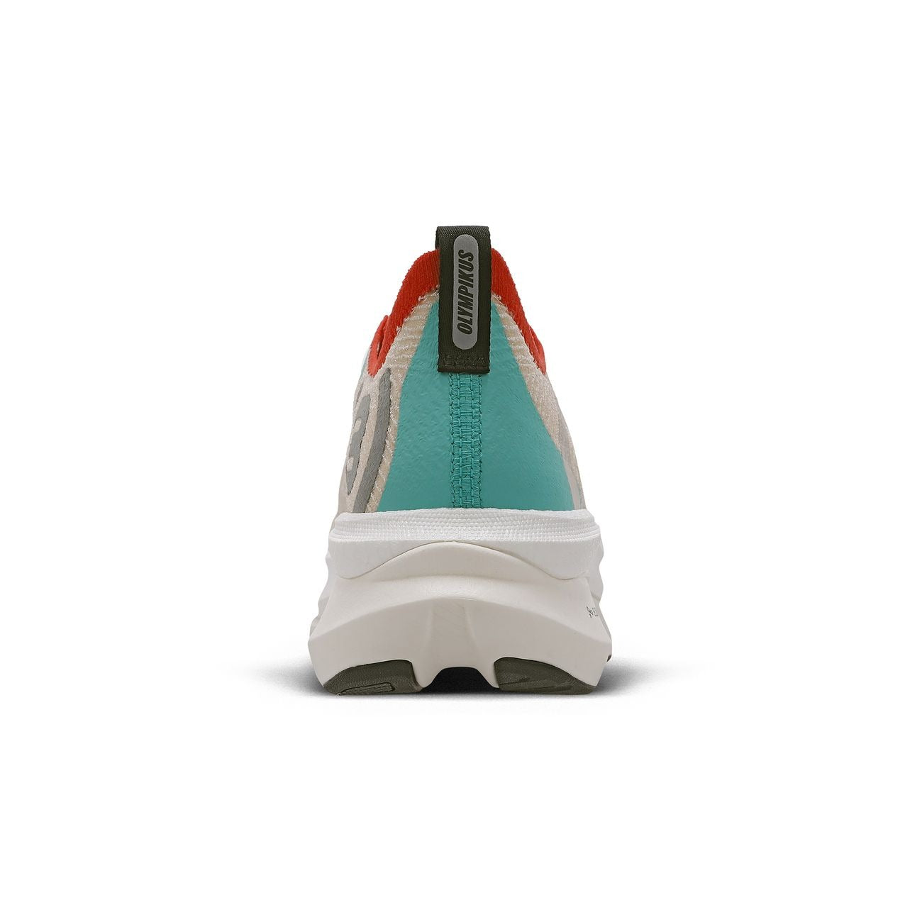 Zapatilla Running Hombre Corre Grafeno 3 Celeste/Rojo/Arena