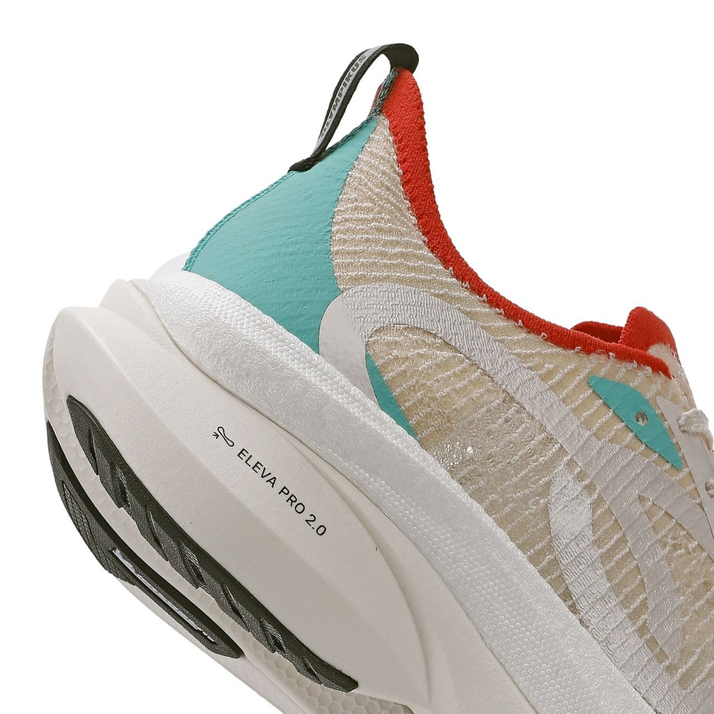 Zapatilla Running Hombre Corre Grafeno 3 Celeste/Rojo/Arena