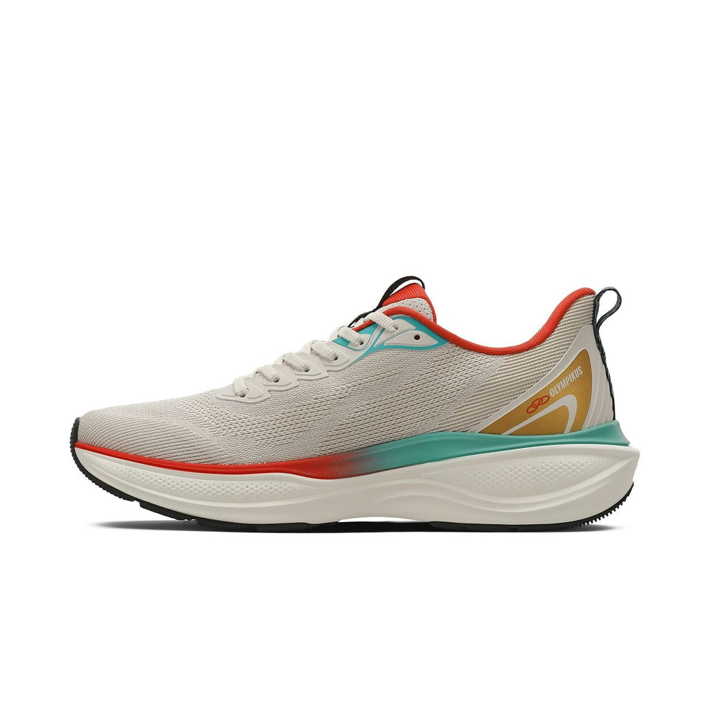 Zapatilla Running Mujer Pride 4 Celeste/Rojo/Arena