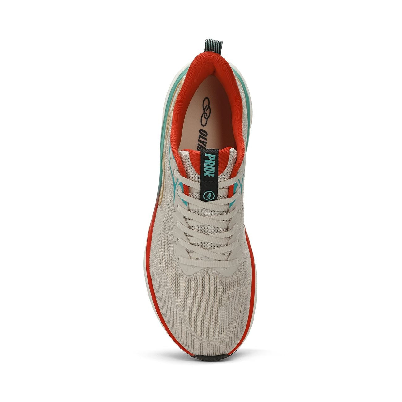 Zapatilla Running Hombre Pride 4 Celeste/Rojo/Arena