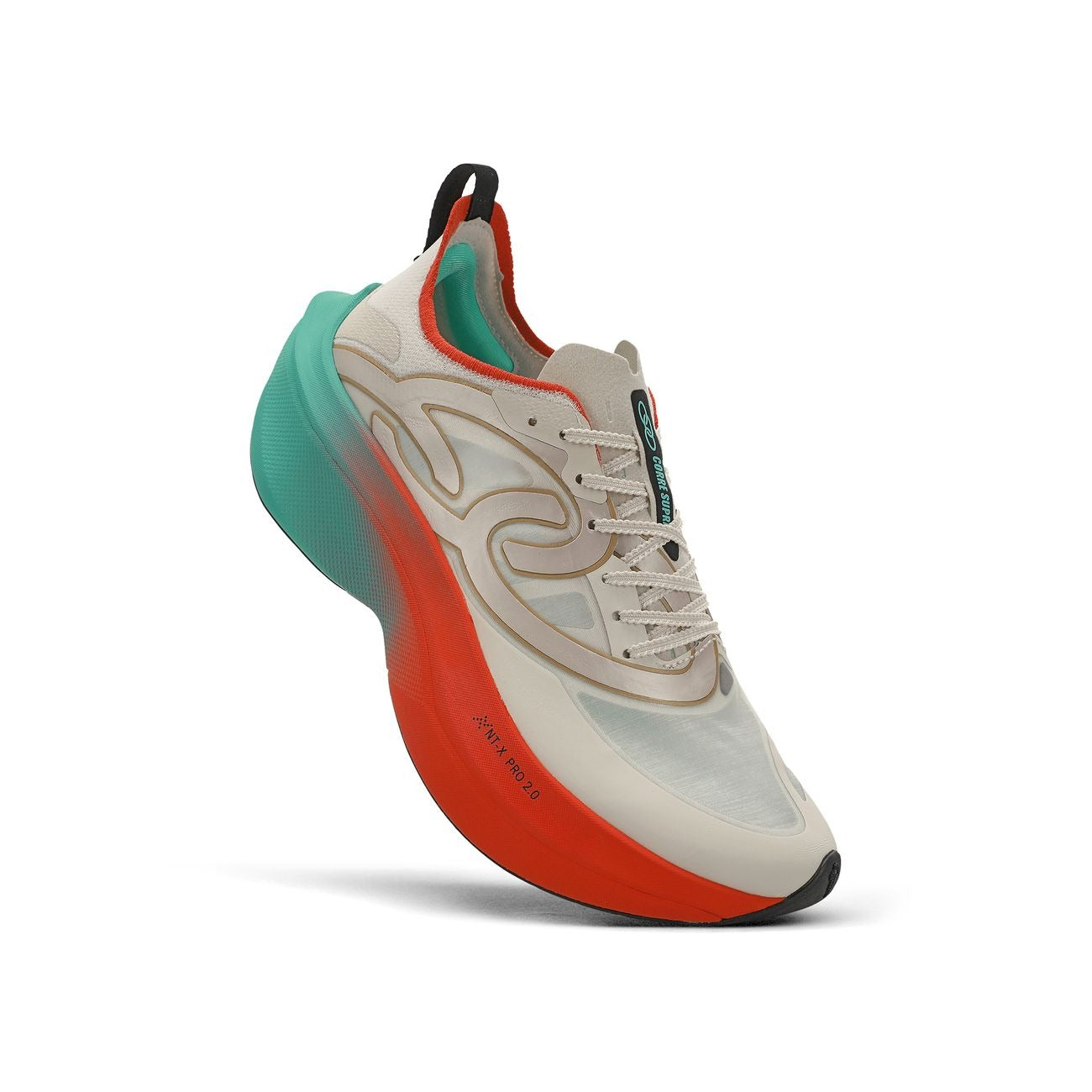 Zapatilla Running Hombre Corre SUPRA 2 Celeste/Rojo/Arena