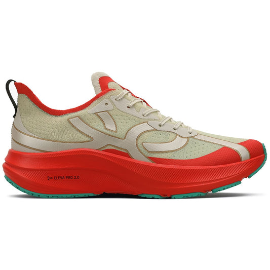 Zapatilla Running Hombre Corre 4 Celeste/Rojo/Arena