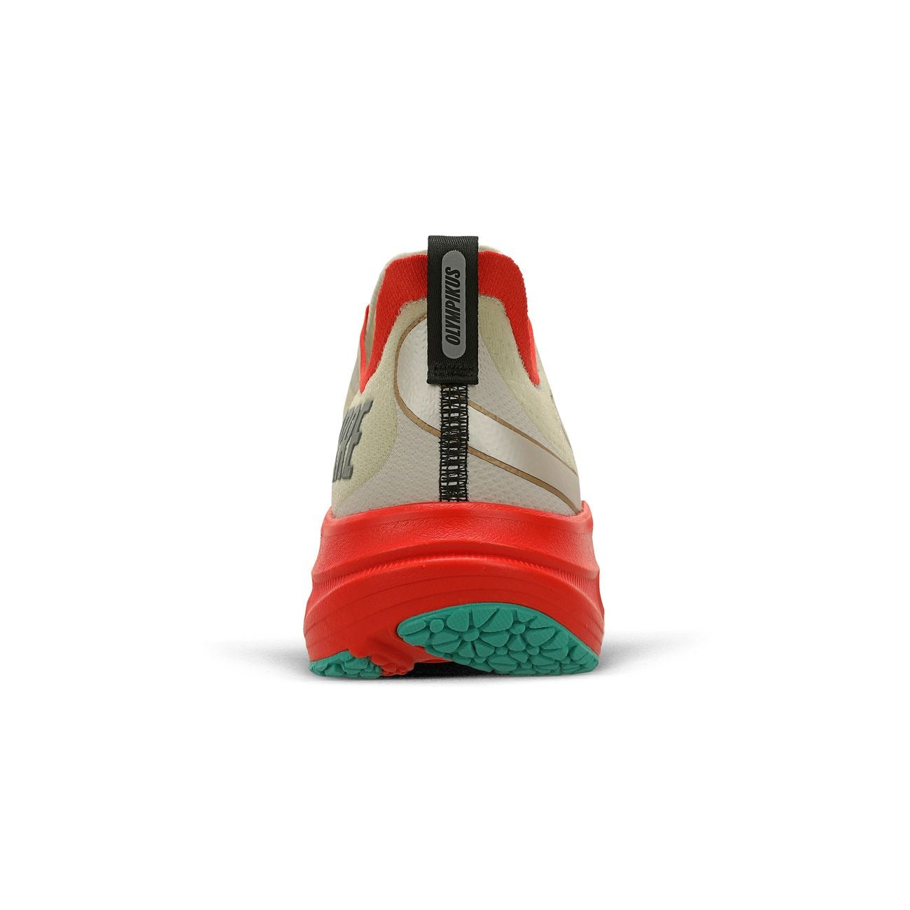 Zapatilla Running Hombre Corre 4 Celeste/Rojo/Arena