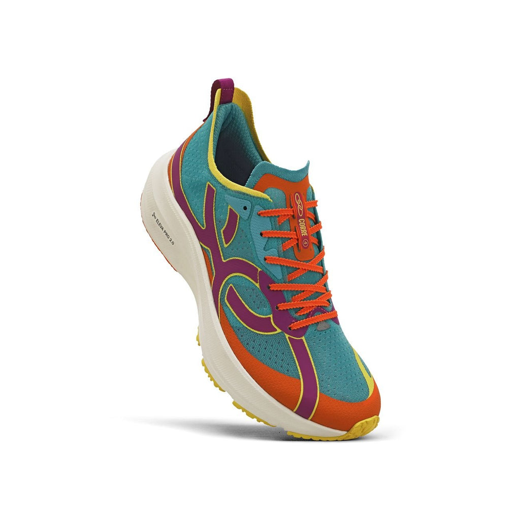 Zapatilla Running Mujer Corre 4 Celeste/Multi
