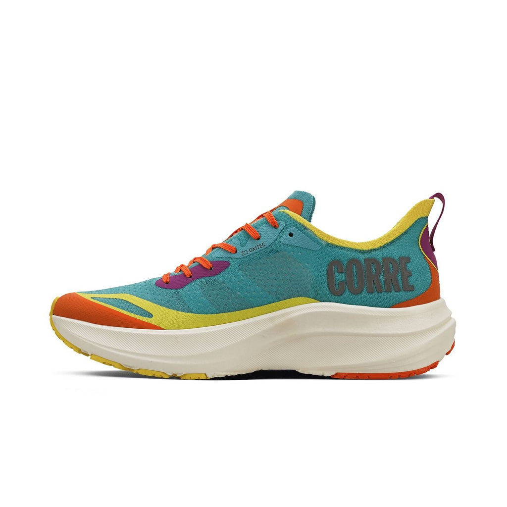 Zapatilla Running Hombre Corre 4 Celeste/Multi
