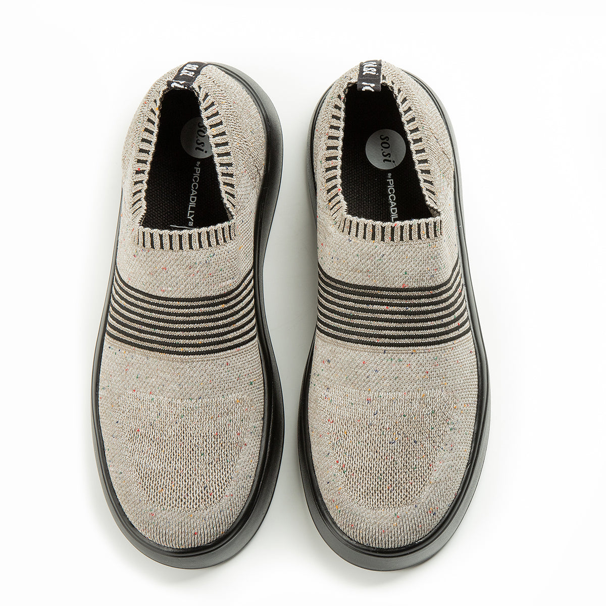 Zapatilla Urbana Mujer 6777 Sosi Negro Piccadilly