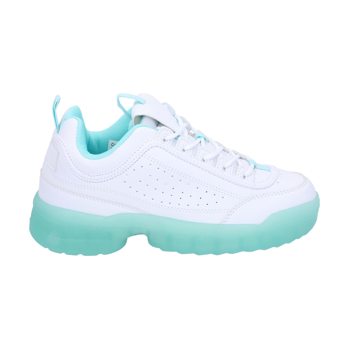 Zapatilla Urbana Mujer Blanco/Verde Amalia Police