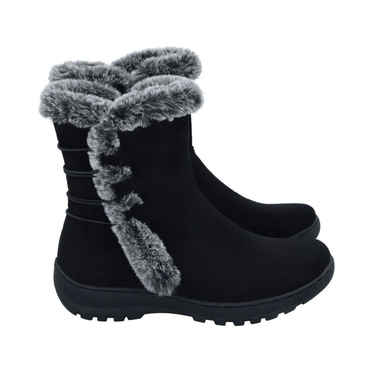 Bota Mujer Negro con Chiporro Kiki Police