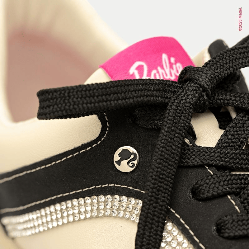 Zapatilla Urbana Mujer Negro/Beige Barbie Piccadilly