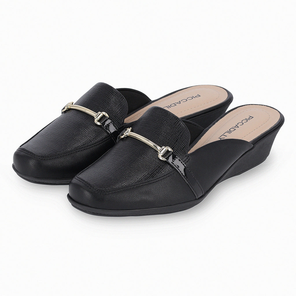 Zueco Mujer Negro Ivone Piccadilly