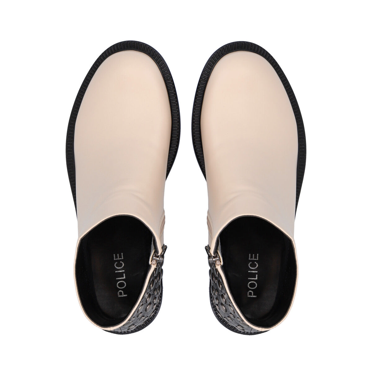 Botin Mujer Beige Galli Police