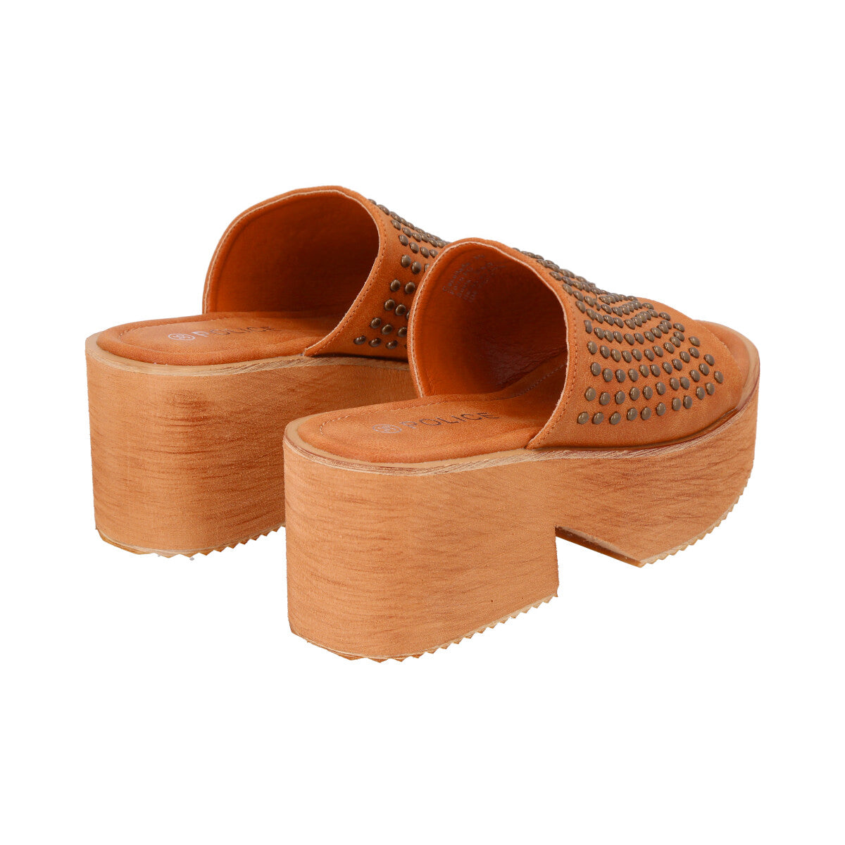 Sandalia Mujer Camel Fast Police