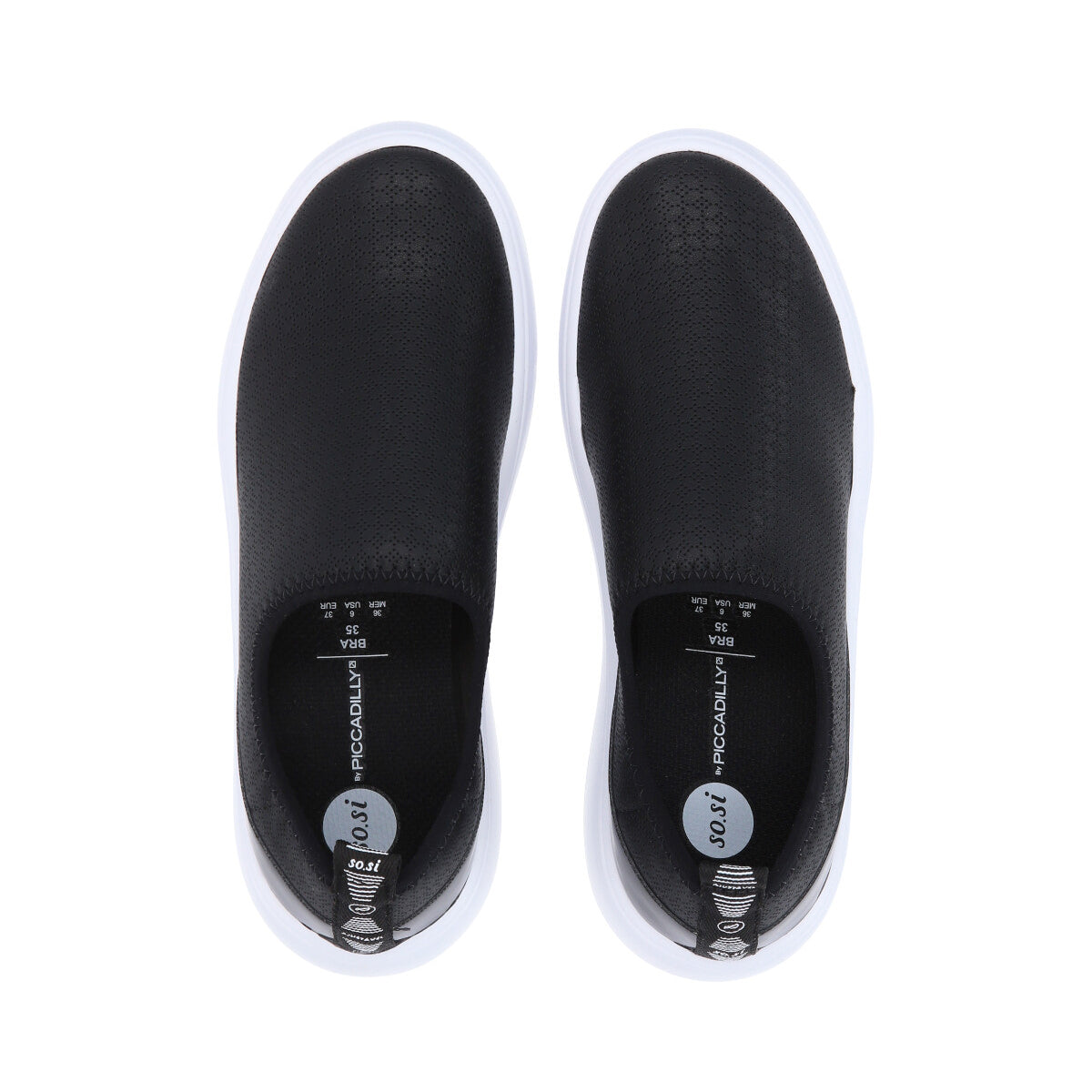 Zapatilla Malu Sosi  Negro Piccadilly