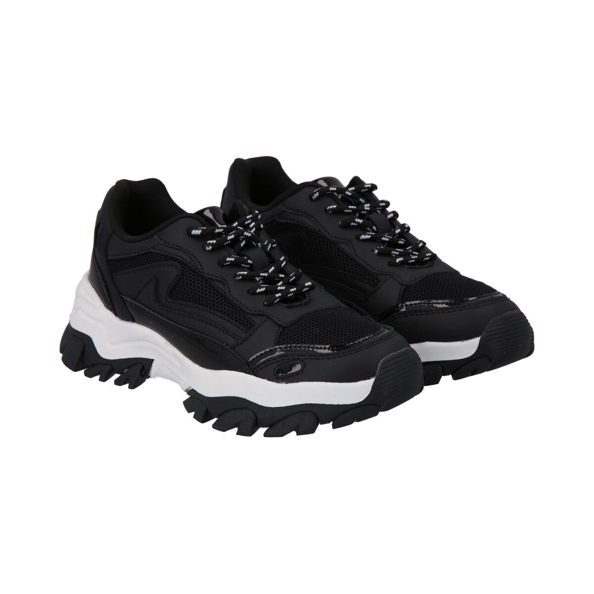 Zapatilla Urbana Mujer Negro Letti II Police
