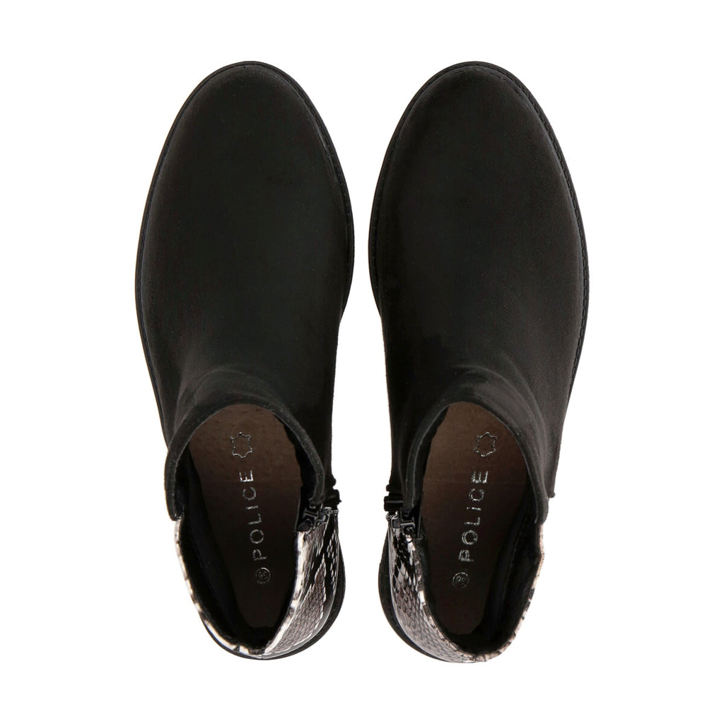 Botin Mujer Negro Snake 005 Police