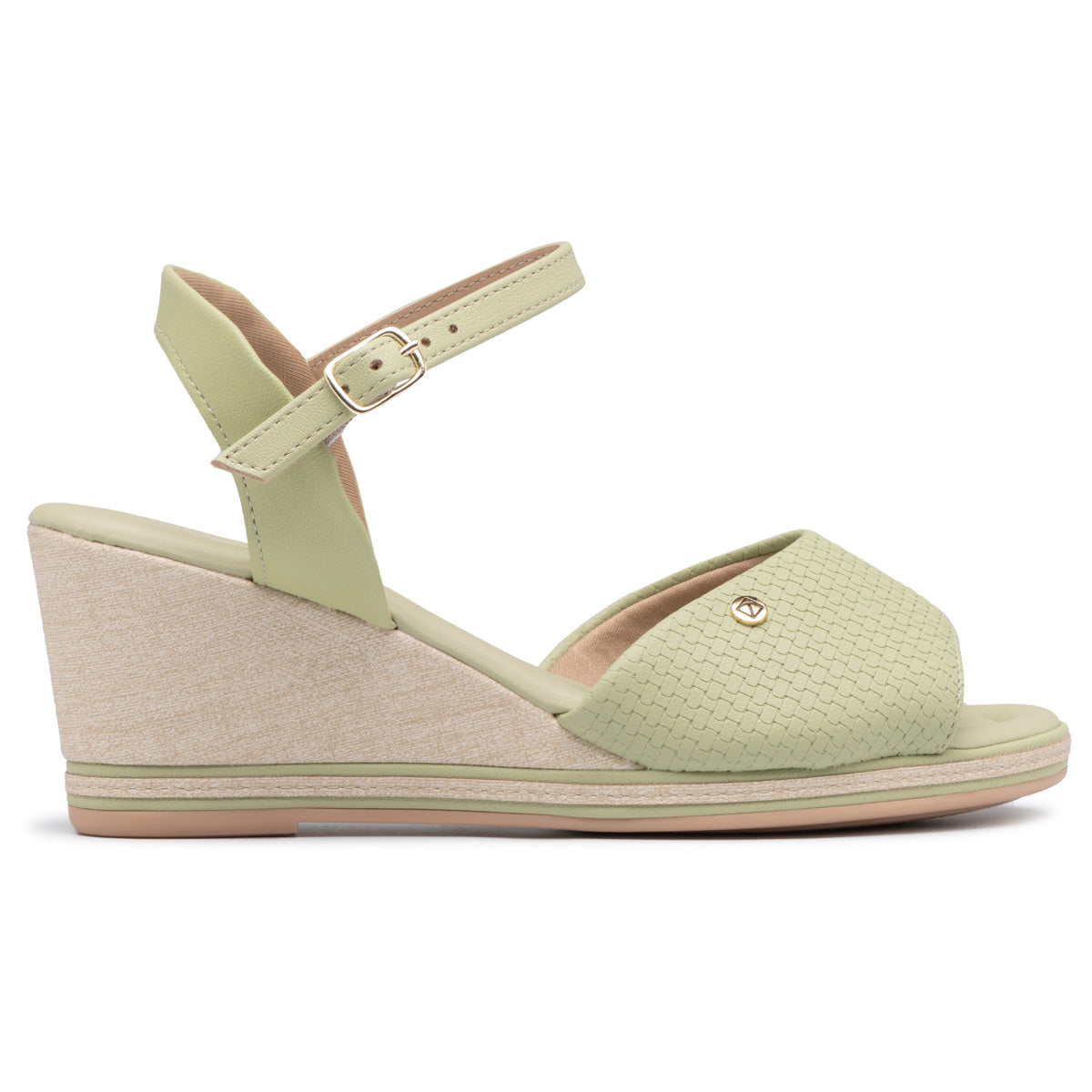 Sandalia Mujer Anabela Alice Verde Piccadilly