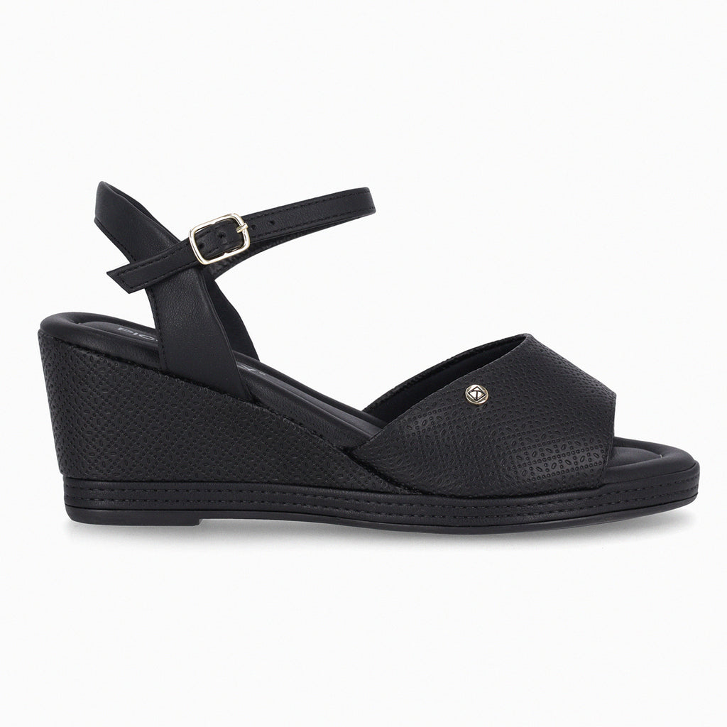 Sandalia Mujer Negro Alice Piccadilly