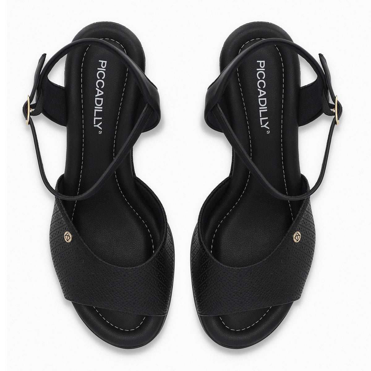 Sandalia Mujer Negro Alice Piccadilly