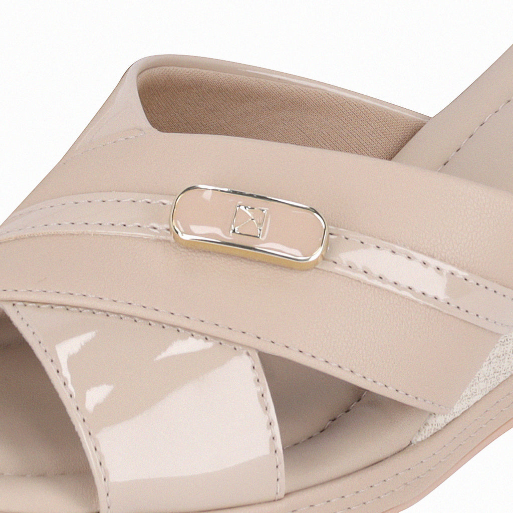 Sandalia Mujer Marfil/Dorado Alice Piccadilly