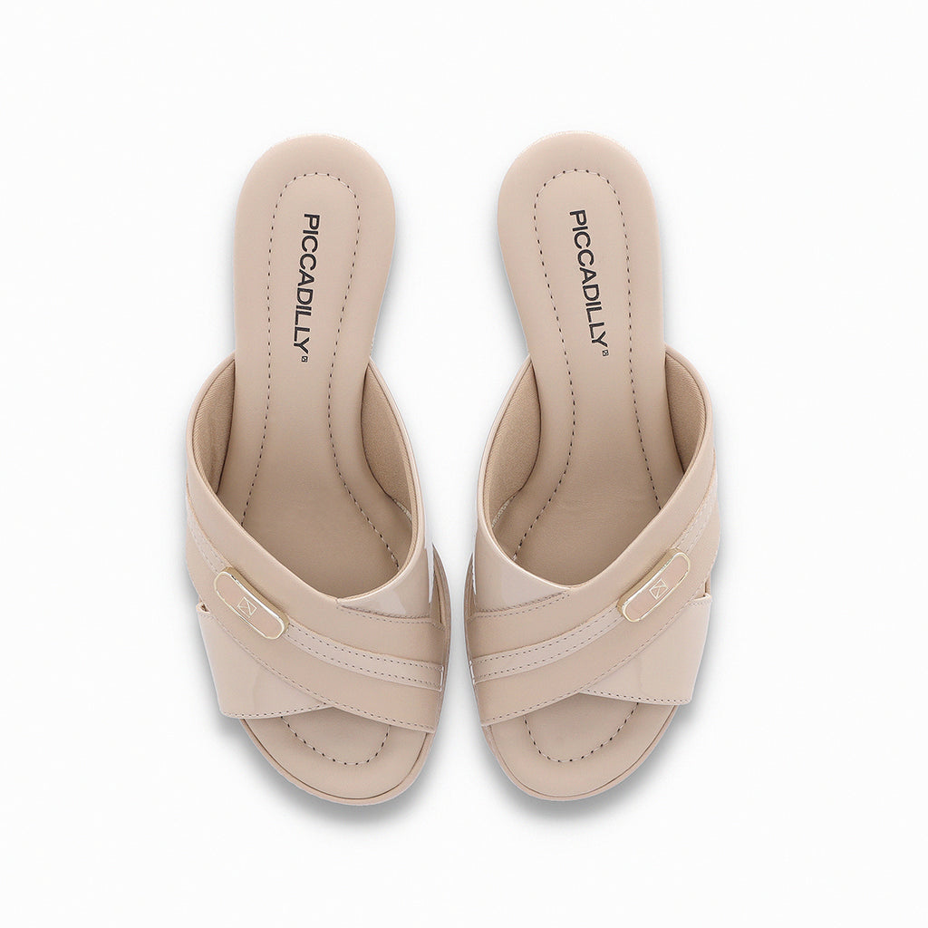 Sandalia Mujer Marfil/Dorado Alice Piccadilly