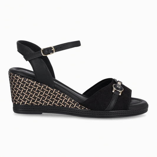 Sandalia Mujer Negro/Café Alice Piccadilly