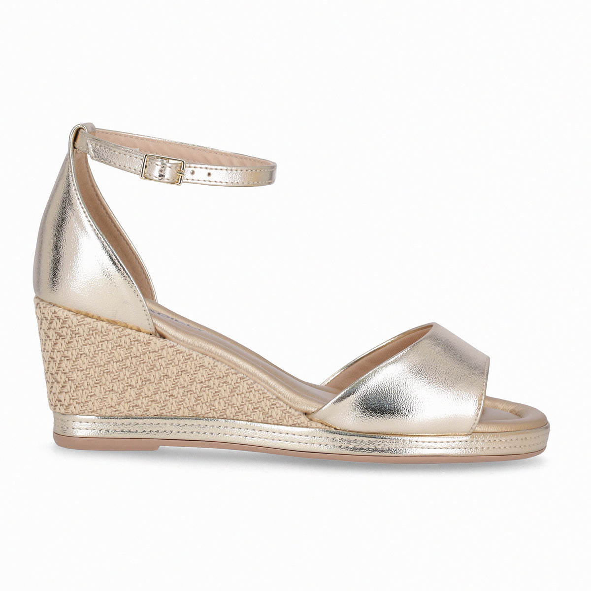 Sandalia Mujer Dorado Alice Piccadilly