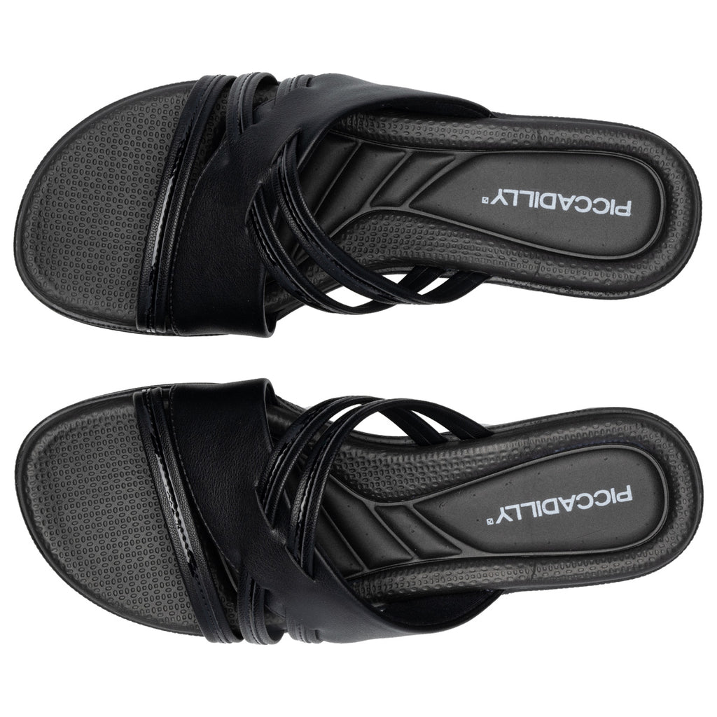 Sandalia Mujer Negro Renata 813 Piccadilly