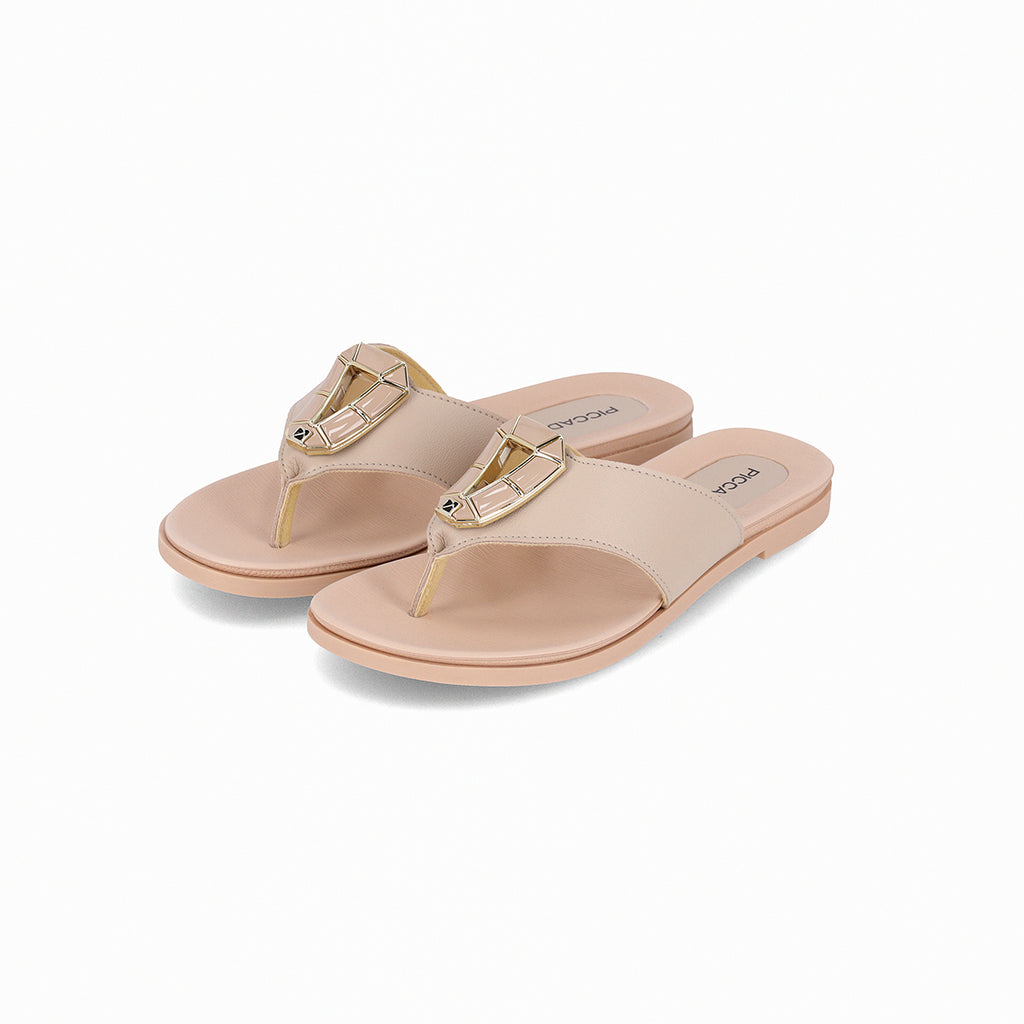 Sandalia Mujer Marfil Mari Piccadilly