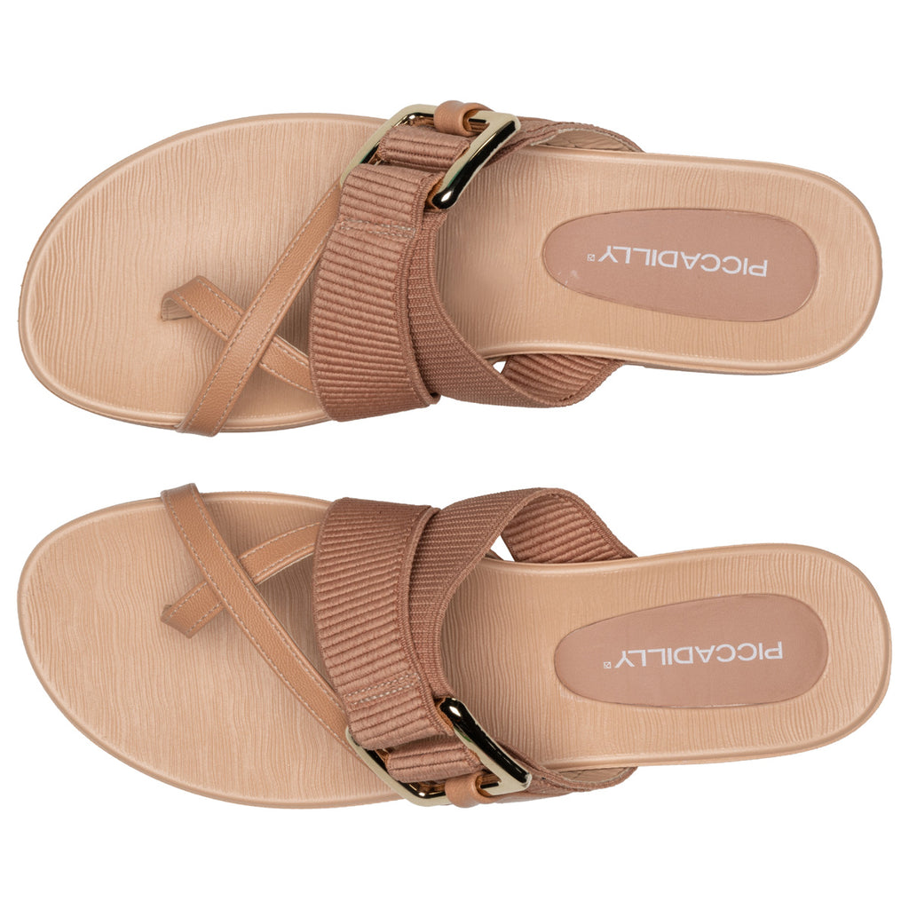 Sandalia Mujer Café/Almendra Mari 987 Piccadilly