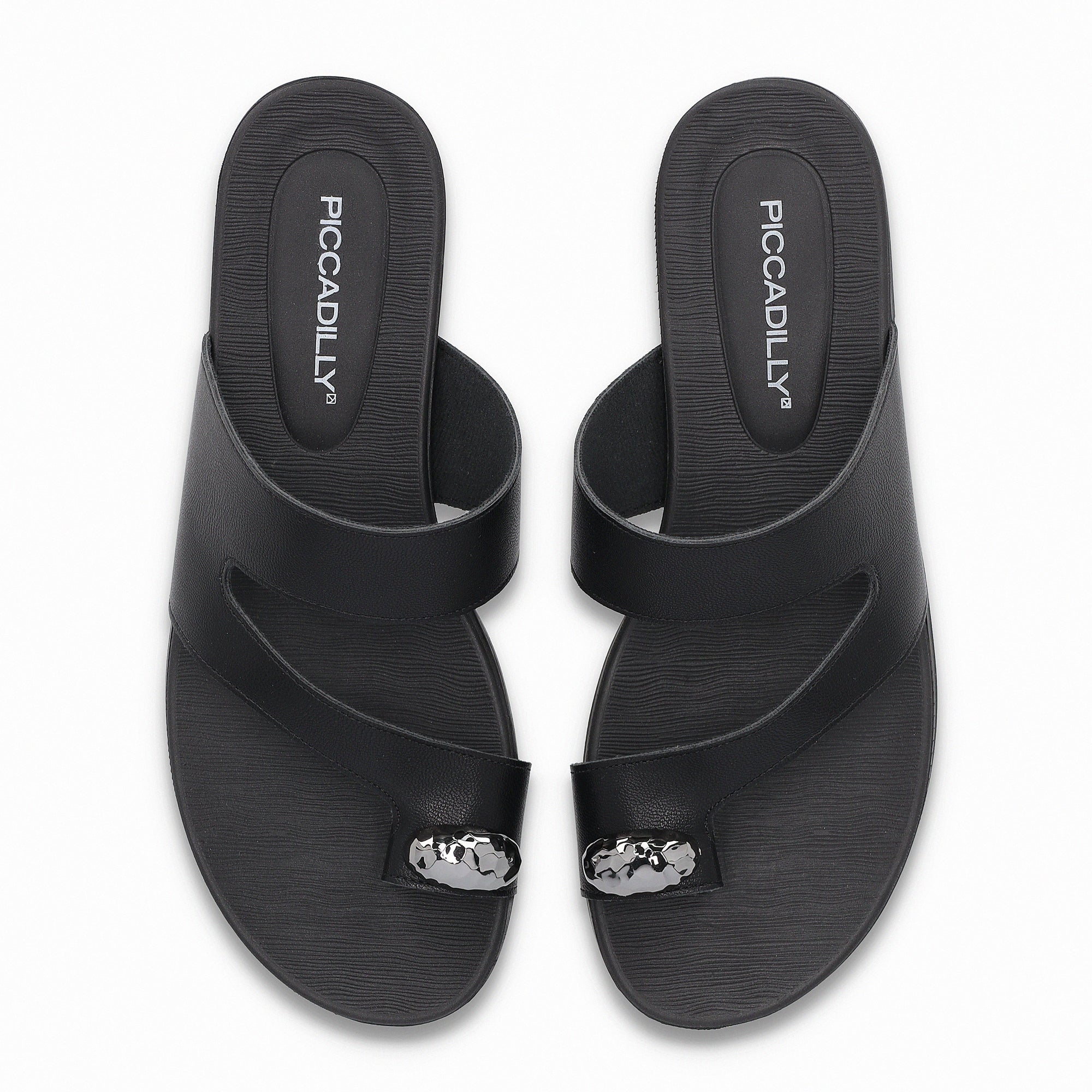 Sandalia Mujer Negro Mari 738 Piccadilly