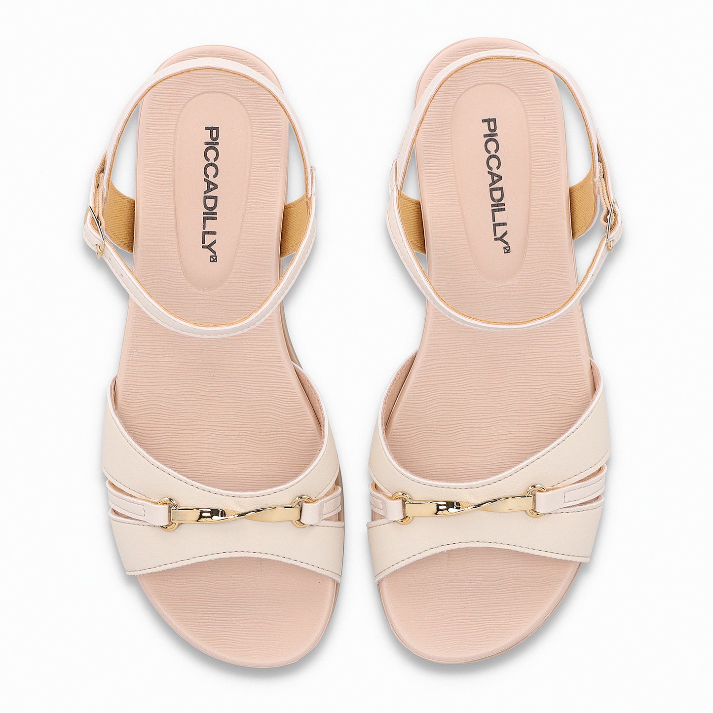 Sandalia Mujer Crema Mari 781 Piccadilly