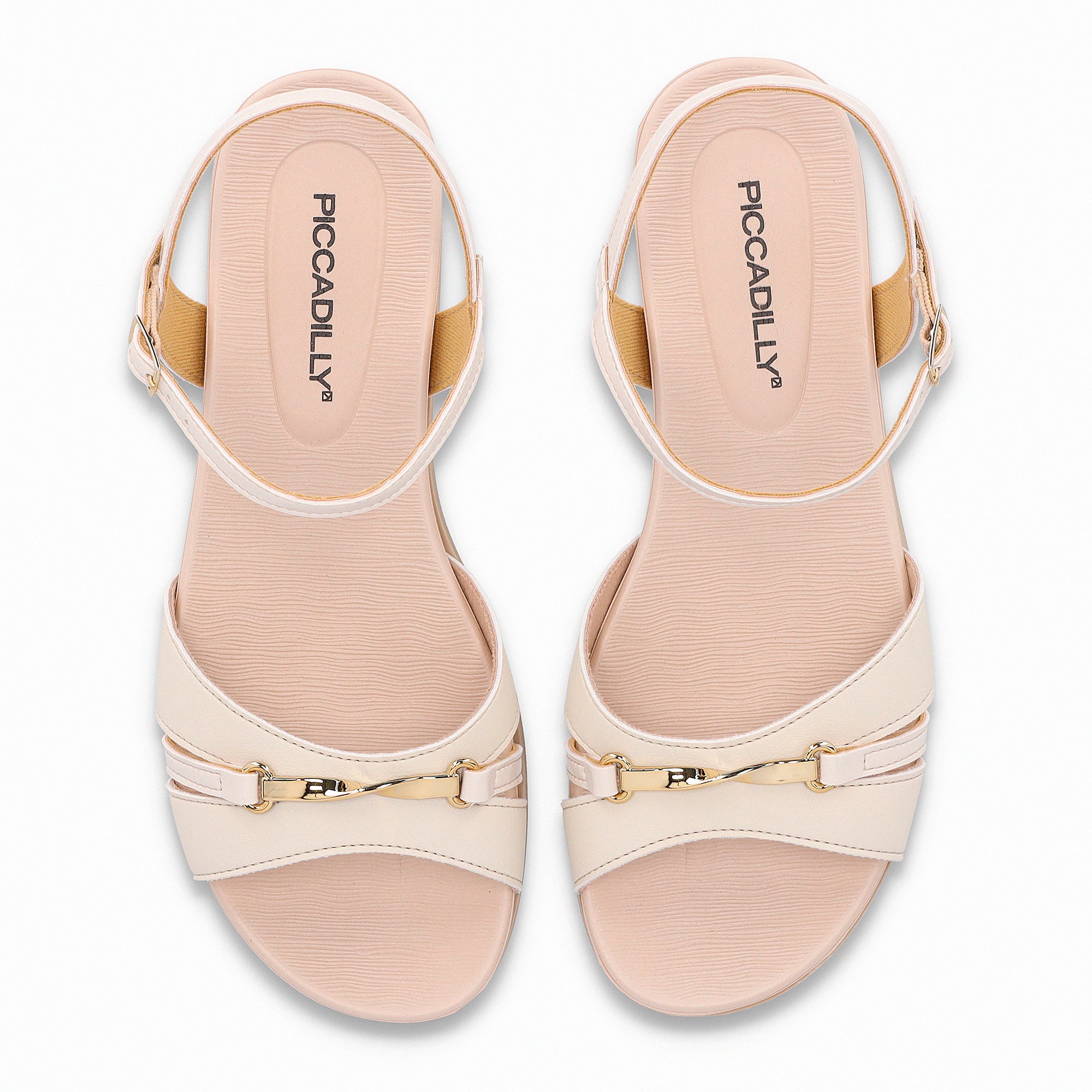 Sandalia Mujer Crema Mari 781 Piccadilly