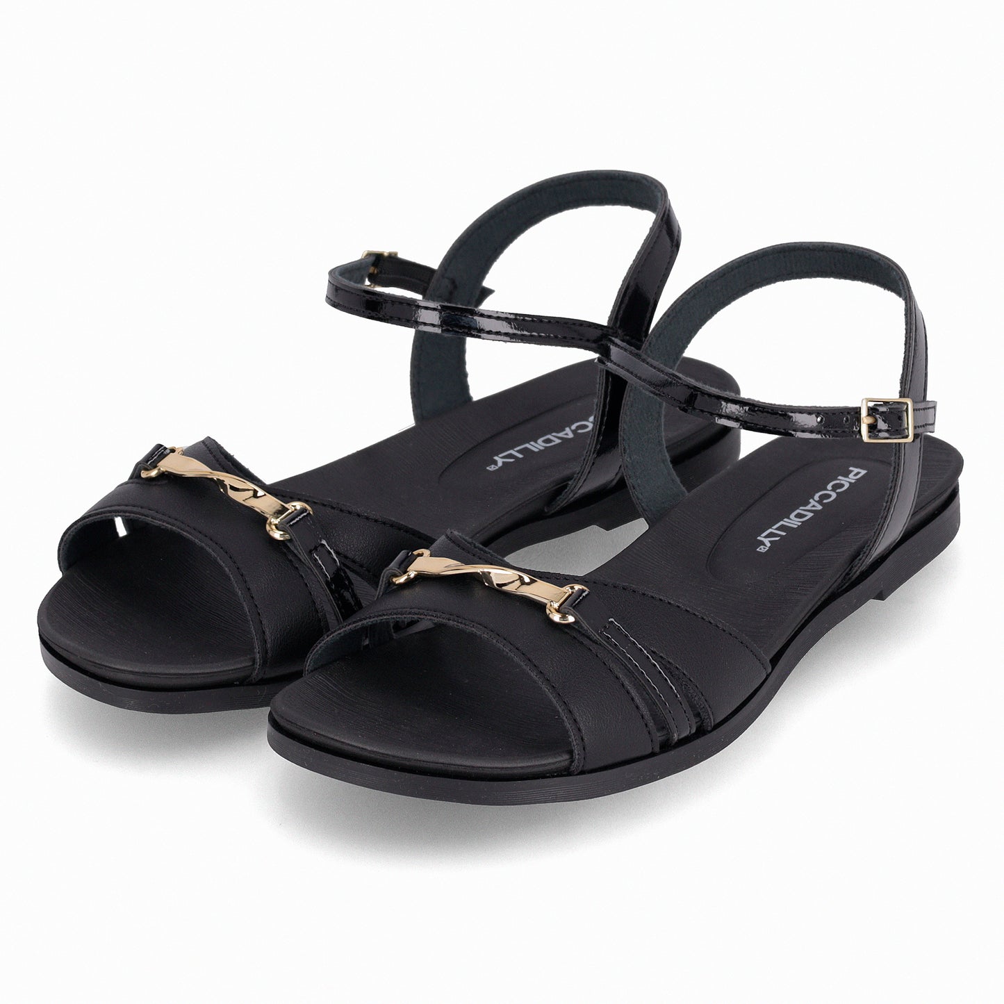 Sandalia Mujer Negro Mari 781 Piccadilly